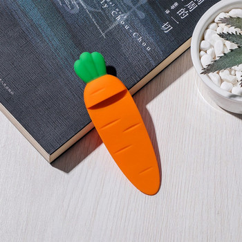 Kawaii Cartoon Carrot Bookmark For Student държач за книга Binder Index Divider Четец Канцеларски материали Офис Училищни пособия