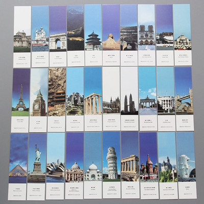 30 buc 18 stiluri creativ în stil chinezesc flori hârtie semne de carte carduri de pictură retro frumos cutie marcaj cadouri comemorative