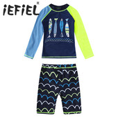 Dječji kupaći kostimi za dječake Kupaći kostimi Odjeća za plažu Dječji Rashguard kupaći kostimi Ljetni odmor Odjeća za surfanje Kupanje
