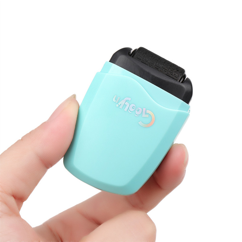 Ștampilă cu role portabilă Cod dezordonat Ștergere Securitate Sigiliu cu cerneală automată Informații de identitate Protecție împotriva furtului Eliminatoare de confidențialitate