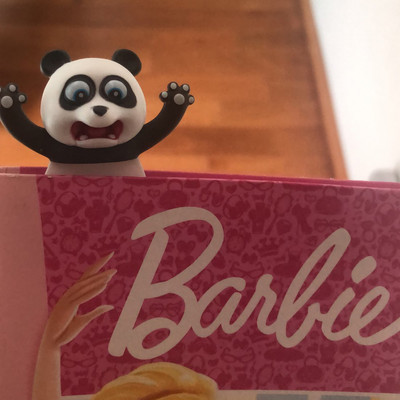 Scared Panda Cat Shiba Inu Creativ amuzant PVC 3D Marker pentru cărți desene animate Sigiliu Caracatiță Semne de carte realiste pentru cadou pentru copii