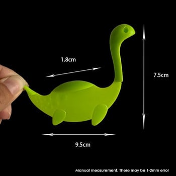 Creative Loch Ness Monster Bookmark Marks Book Notepad Novel Sticky Note Reading Item Подарък за деца Детски канцеларски материали 3 цвята