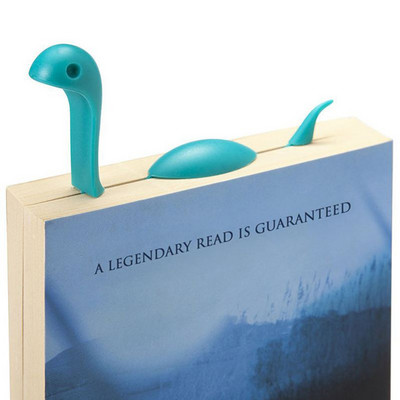 Creative Loch Ness Monster Bookmark Marks Book Notepad Novel Sticky Note Reading Item Подарък за деца Детски канцеларски материали 3 цвята