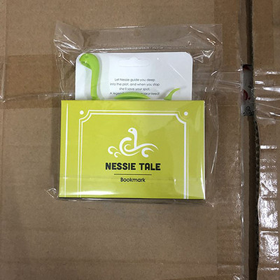 Kreativno čudovište iz Loch Nessa Knjižne oznake Oznake knjiga Bilježnica Roman Ljepljiva bilješka Predmet za čitanje Poklon za djecu Dječji pribor 3 boje