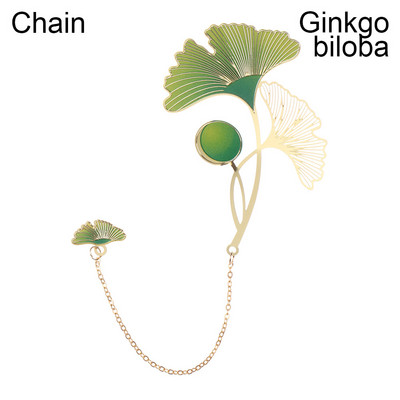 1kom kineski stil, metalna šuplja oslikana oznaka Lotus lotosov list Oznaka kreativne tiskanice fini blagdanski darovi umjetnički dodaci