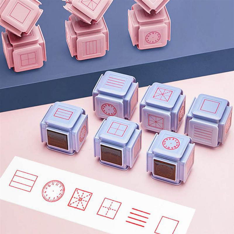 Pečat sa šest strana Pečat za djecu Pečat za rano obrazovanje Pečat za učitelje Pečat za djecu Dječji pinyin revidirani pečat