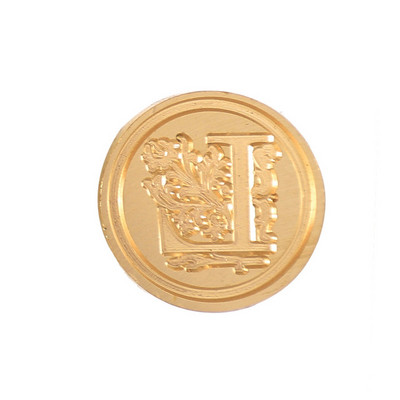 JIANWU 1kom Kreativna slova Vatrena boja Drška za pečat i Bakarne glave Pečati Vosak za pečat Izrada kartica DIY Dnevnik dopisnica