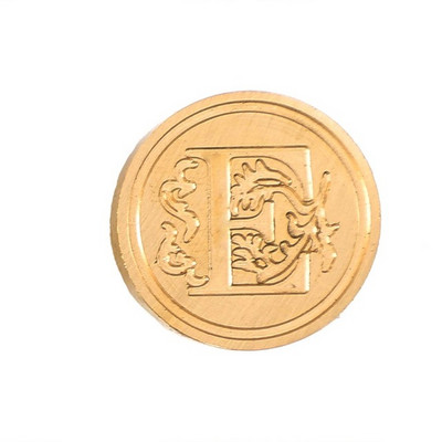 JIANWU 1kom Kreativna slova Vatrena boja Drška za pečat i Bakarne glave Pečati Vosak za pečat Izrada kartica DIY Dnevnik dopisnica