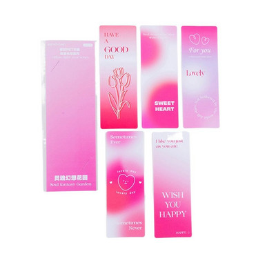 5kom Rush To Four Seasons oznake za knjige PET prozirni držač markera za stranice Sun & Moon Jedinstveni poklon za čitanje