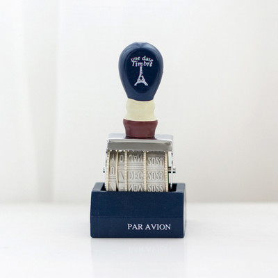 Vintage pečat s valjkom za datume s drvenom drškom DIY Scrapbooking planer Ručni račun Dnevnici Pečati Kawaii uredski pribor