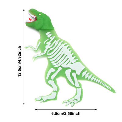 1PC Kreativni 3D Stereo PVC Oznaka Crtić Morski pas Krokodil Dizajn Isječak stranica Marker Dječji darovi Školski pribor