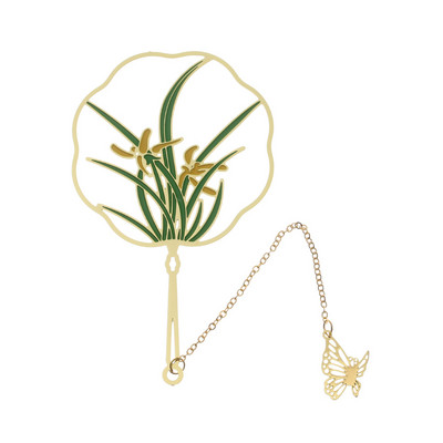 Metalna šuplja knjižna oznaka Paun Isječak za knjigu Mjedena resa Kineski stil Retro Oznaka stranice knjige Pribor za pisanje Pokloni