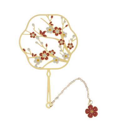 Metalna šuplja knjižna oznaka Paun Isječak za knjigu Mjedena resa Kineski stil Retro Oznaka stranice knjige Pribor za pisanje Pokloni