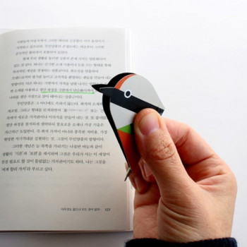 Creative Lovely Birds Magnet Bookmark Химикалка Магнитни отметки със специална форма Аксесоари за книги корейски канцеларски материали