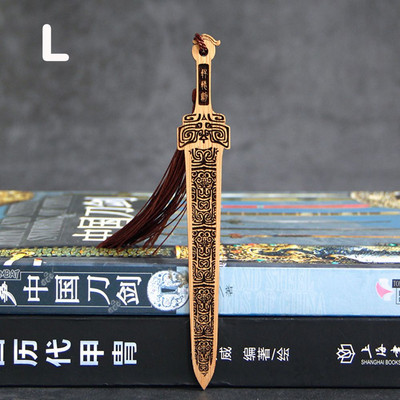 Chic suvenir dopisnica Poklon za studente Kineski stil Uredska mapa knjiga Drvena oznaka Isječak knjige Oznaka stranice