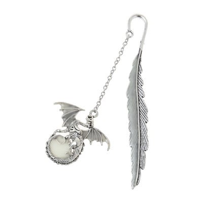 2019. Najnoviji svjetleći marker za knjige koji svijetli u mraku Kreativni zmaj od perja Naljepnica s oznakama Školski uredski pribor