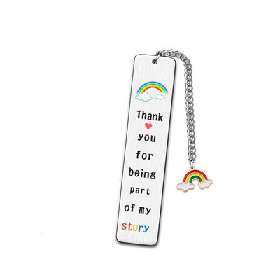 Kreativna oznaka, privjesak s resicama, metalna oznaka knjige, školski uredski pribor Prekrasna stranica knjige, oznaka, pribor za učenike G