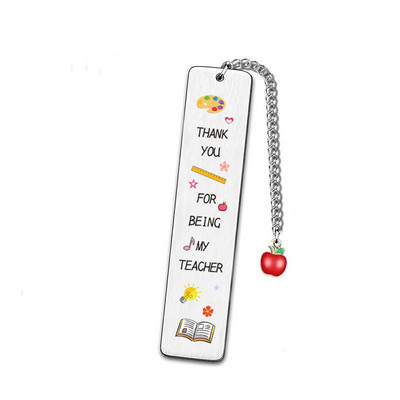 Kreativna oznaka, privjesak s resicama, metalna oznaka knjige, školski uredski pribor Prekrasna stranica knjige, oznaka, pribor za učenike G