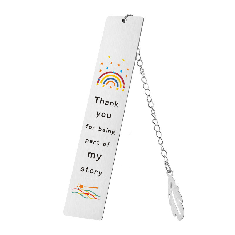 Kreativna oznaka, privjesak s resicama, metalna oznaka knjige, školski uredski pribor Prekrasna stranica knjige, oznaka, pribor za učenike G