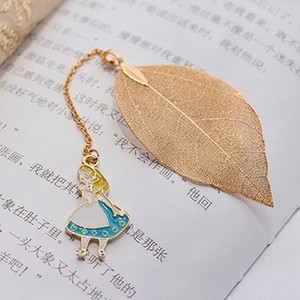 Armas multikas Alice Rabbit Kella kujundus Järjehoidjad Lehed Metallist Järjehoidjad Lapsed Õpilastele Kirjatarbed Kingitus Kooli kontoritarbed