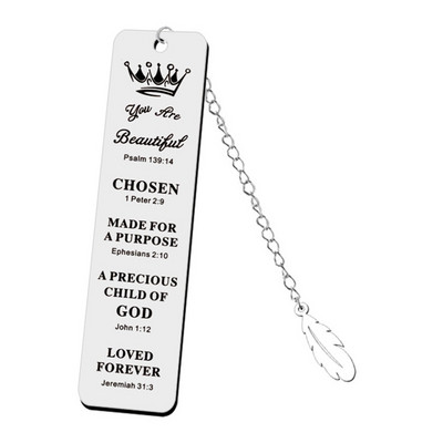 Rozsdamentes acél, fém lapos medál Könyvjelző Diákok tanári betűkkel Ajándékolvasás Könyvjelző Tanulási kellékek Tanárok napi ajándék