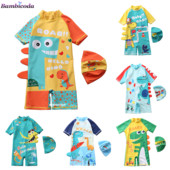 2023. aasta laste ujumisriided, kostüümid, riided, 2 tk. kork, väikelaste ujumiskostüüm, ujumisriided, ujumisriided lastele, poisid, tüdrukud