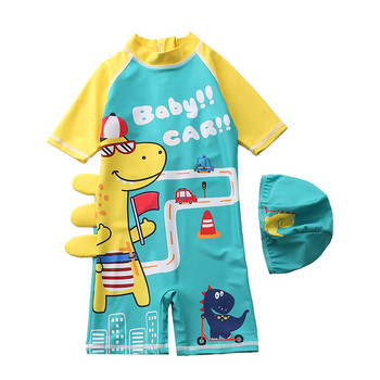 2023 Παιδικά μαγιό Παιδικά Ρούχα Ρούχα 2 τμχ Καπάκι Φορμάκι νήπιο Κολύμβωμα Μπάνιου Βρεγμένο Ρούχα Μαγιό για Παιδιά Αγόρια Κορίτσια