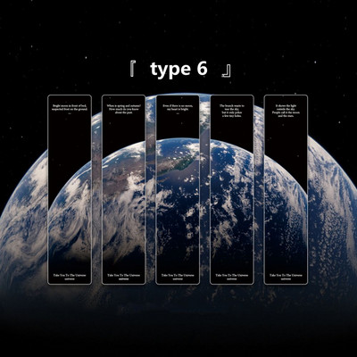 5PCS Galaxy Pattern Series Grāmatzīmes Ūdensnecaurlaidīgs lapas klipu lappušu marķieri Radošs grāmatu marķieru komplekts skolēnu skolas piederumiem