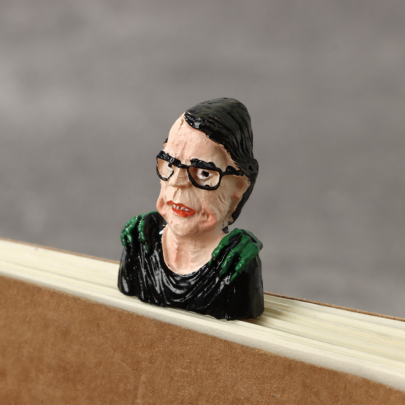 9,3 cm horor knjižne oznake dopolazna figura od smole Individualnost Ljubitelji knjiga Ručno izrezbarena figura Skulptura Poklon knjižna oznaka za Noć vještica