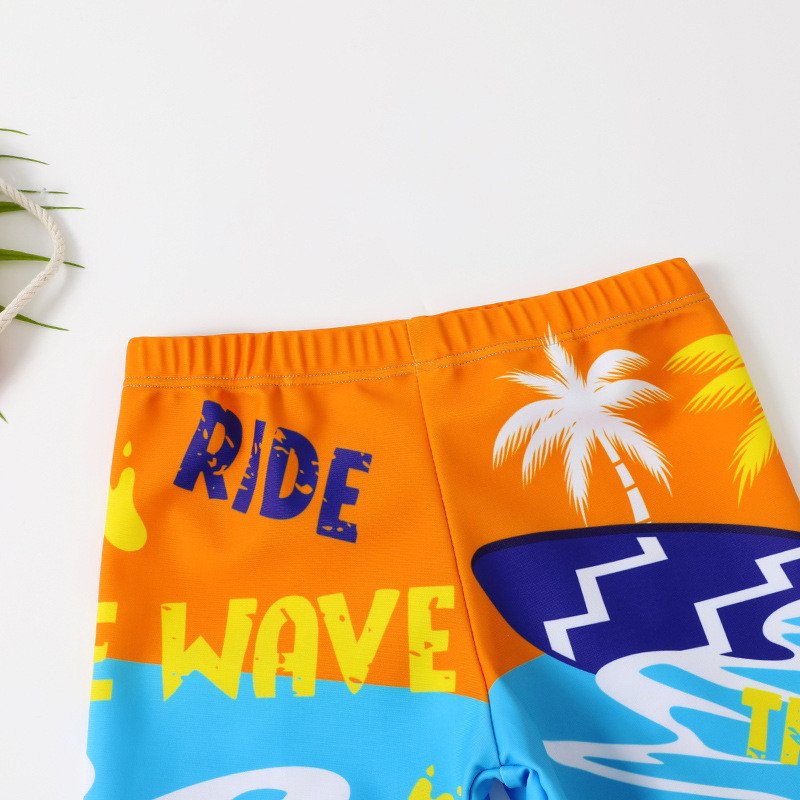 Dječji trodijelni kupaći kostim s printom dinosaura Kupaći kostim za dječake Dječji kupaći kostim s crtićima 2023. Dječji kupaći kostim kratkih rukava