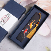 Kineski stil Oslikani koi šaran Sandalovina Oznaka Retro privjesak s resicama Lucky Book Oznaka Školska uredska literatura Pribor za pisanje