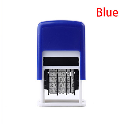 70*42*27mm DIY ručke Računske žigove s datumom Set za utiskivanje u blatu Mini samonaljepljujuće pečate za uredske potrepštine Escolar Reljefni pečat