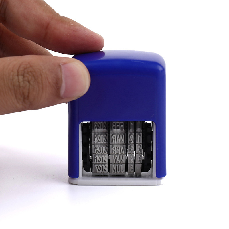 70*42*27mm DIY ručke Računske žigove s datumom Set za utiskivanje u blatu Mini samonaljepljujuće pečate za uredske potrepštine Escolar Reljefni pečat