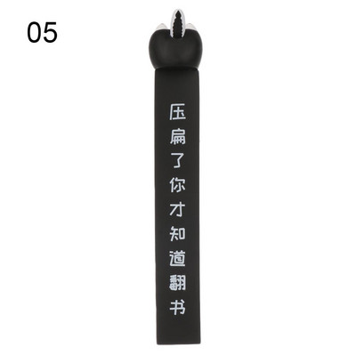 Loominguline 3D-stereojärjehoidja Multifilmi marker raamatuklipp Kawaii hai krokodill Lehekülgede järjehoidja Lastele kingitused kooli kirjatarbed