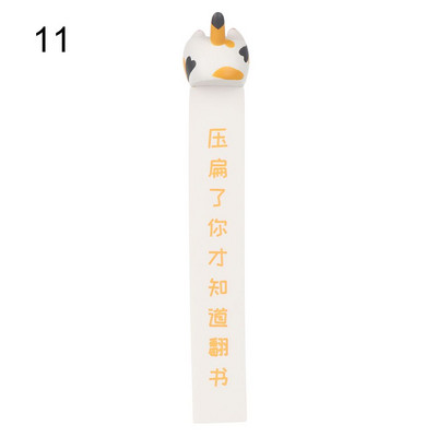 Loominguline 3D-stereojärjehoidja Multifilmi marker raamatuklipp Kawaii hai krokodill Lehekülgede järjehoidja Lastele kingitused kooli kirjatarbed