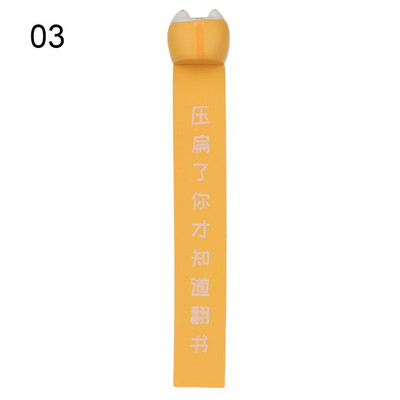 Loominguline 3D-stereojärjehoidja Multifilmi marker raamatuklipp Kawaii hai krokodill Lehekülgede järjehoidja Lastele kingitused kooli kirjatarbed