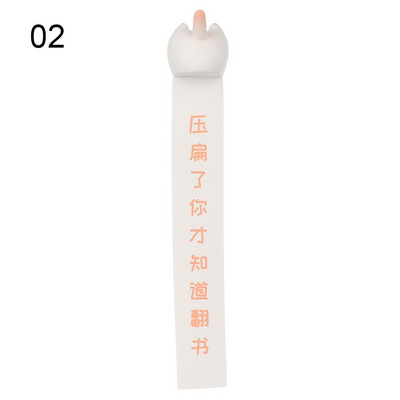 Loominguline 3D-stereojärjehoidja Multifilmi marker raamatuklipp Kawaii hai krokodill Lehekülgede järjehoidja Lastele kingitused kooli kirjatarbed