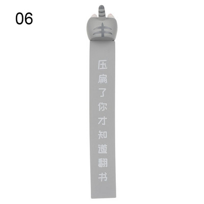 Loominguline 3D-stereojärjehoidja Multifilmi marker raamatuklipp Kawaii hai krokodill Lehekülgede järjehoidja Lastele kingitused kooli kirjatarbed