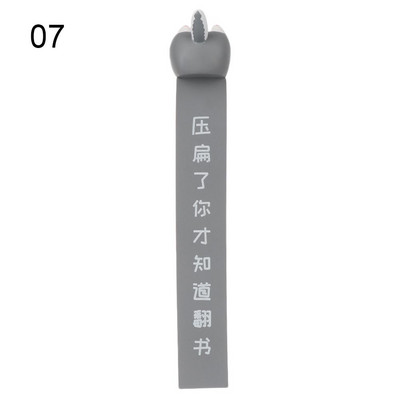 Loominguline 3D-stereojärjehoidja Multifilmi marker raamatuklipp Kawaii hai krokodill Lehekülgede järjehoidja Lastele kingitused kooli kirjatarbed