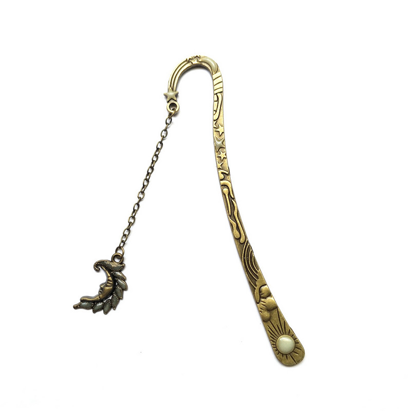 Metalne knjižne oznake Sunce, Mjesec i zvijezda Noćna svjetiljka Oznaka Poklon pisaći pribor Filmske oznake Držač knjiga Kartica s porukom Školski pribor