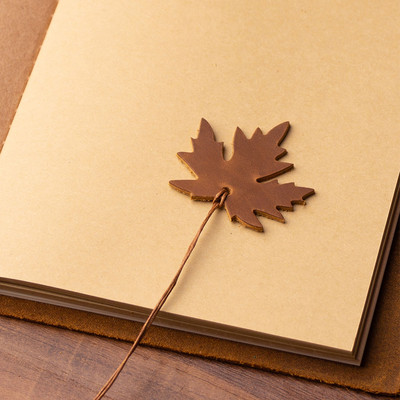 5 τεμάχια vintage Αναγνώστης γνήσιου δέρματος Προσθέστε σελιδοδείκτες φίλους Ρετρό Χειροποίητα Έγγραφα Ημερολόγιο Αξεσουάρ ημερολογίου με φύλλα σημειωματάριου