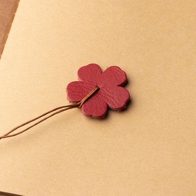 5 τεμάχια vintage Αναγνώστης γνήσιου δέρματος Προσθέστε σελιδοδείκτες φίλους Ρετρό Χειροποίητα Έγγραφα Ημερολόγιο Αξεσουάρ ημερολογίου με φύλλα σημειωματάριου