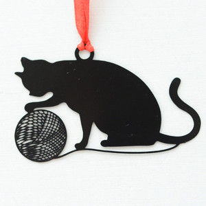 DIY Cute Kawaii Black Cat serija Metalna oznaka za knjige Papirni kreativni predmeti Lijepi korejski poklon paket papirnatih materijala