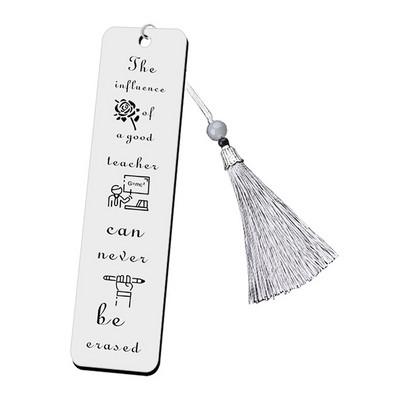 Oznake za darove učiteljima, Pokloni za zahvalu za diplomu Oznake za knjige od nehrđajućeg čelika, Spajalice za knjige za ljubavnike Nastavnici Učenici Prijatelji