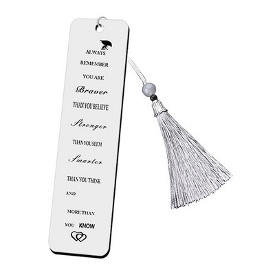 Oznake za darove učiteljima, Pokloni za zahvalu za diplomu Oznake za knjige od nehrđajućeg čelika, Spajalice za knjige za ljubavnike Nastavnici Učenici Prijatelji