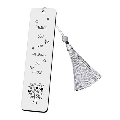 Oznake za darove učiteljima, Pokloni za zahvalu za diplomu Oznake za knjige od nehrđajućeg čelika, Spajalice za knjige za ljubavnike Nastavnici Učenici Prijatelji