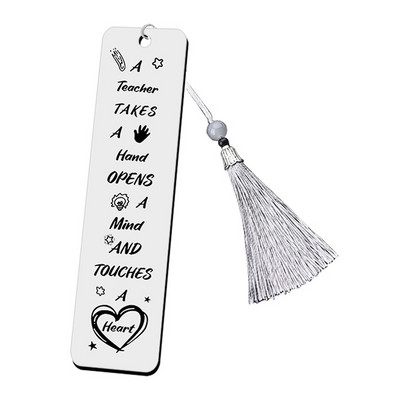 Oznake za darove učiteljima, Pokloni za zahvalu za diplomu Oznake za knjige od nehrđajućeg čelika, Spajalice za knjige za ljubavnike Nastavnici Učenici Prijatelji