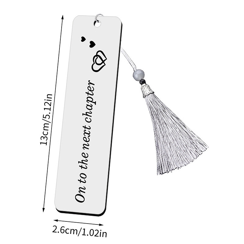 Oznake za darove učiteljima, Pokloni za zahvalu za diplomu Oznake za knjige od nehrđajućeg čelika, Spajalice za knjige za ljubavnike Nastavnici Učenici Prijatelji