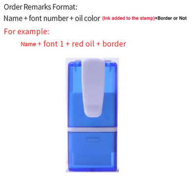 Pečat s praznom olovkom, materijal za žig koji se sam upisuje tintom 13,5x4,5 mm za prilagođeno ime, osobni pečatni potpis DIY