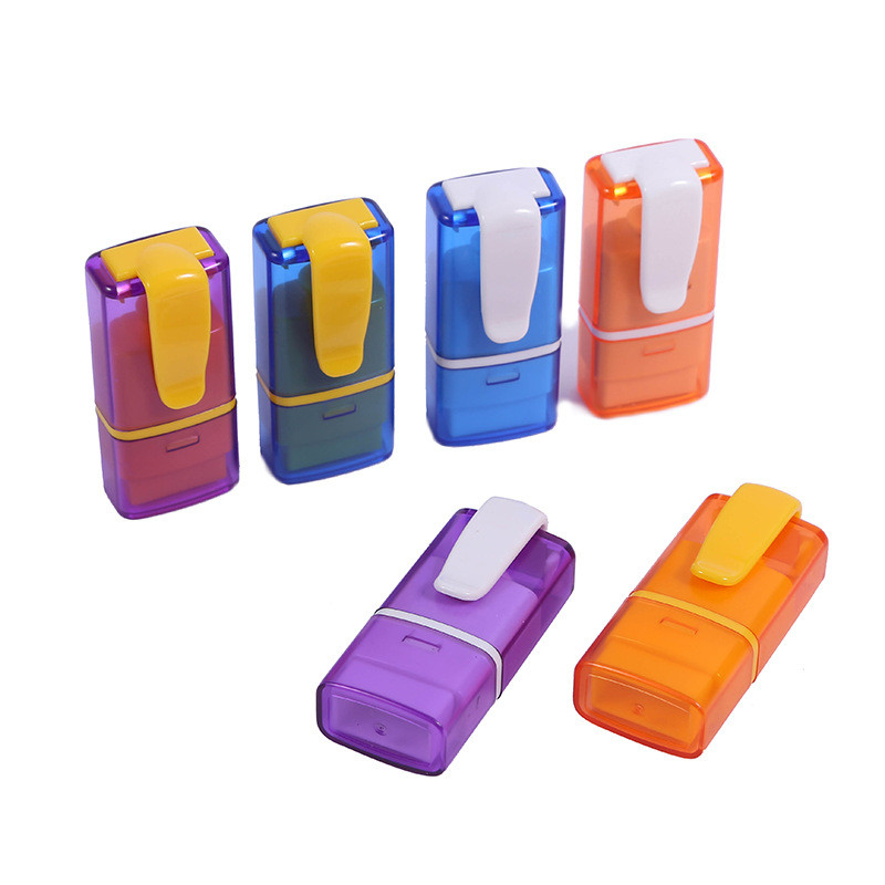 Pečat s praznom olovkom, materijal za žig koji se sam upisuje tintom 13,5x4,5 mm za prilagođeno ime, osobni pečatni potpis DIY